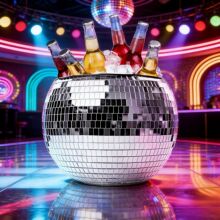 Disco Ice Bucket�R���Ͱ�Ɍ���������D���㙉Ͱ��䁷Շ��b�Ʒ