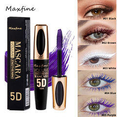 Cross-border makeup MAXFINE 5D mascara set wholesale waterproof, sweat-proof, non-smudge-proof, long base, multi-color