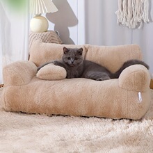 U 73994 Soft Pet Sofa Long Plush Pet Bed �ɲ�ϴ���ﴲ��