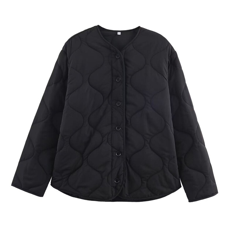 Lightweight and Warm, Not Bulky, Women's Puffy Cotton Quilted Jacket, Women's Outerwear Cotton Coat 10415 Lightweight and Warm, Not Bulky, Women's Puffy Cotton Quilted Jacket, Women's Outerwear Cotton Coat 10415