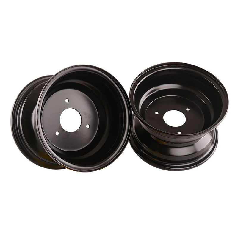 Atv Atv Accessories 19X7.00-8 Tire Rim 18X9.5-8 Four-Wheel Vehicle Steel Rim Three-Hole Wheel Hub