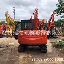 二手日立ZX60小型履带式挖掘机参数图片价格市场个人纯土方车出售