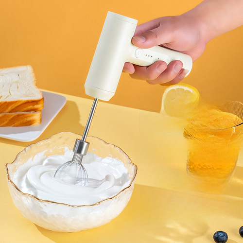 Household Mini Handheld Whisk and Dough Electric Mixer Commercial Wireless Charging Baking Cream Cake Eggbeater