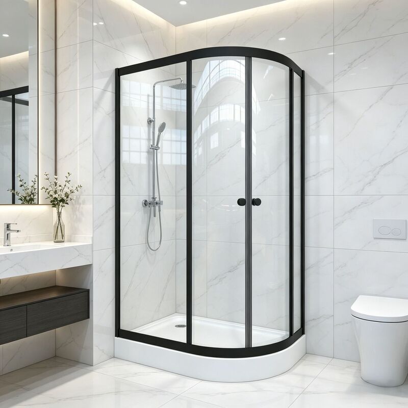 Manufacturers Wholesale Customized Arc-Shaped Shower Room Complete Set of Profile Accessories and Provide Deep Processing Services, Including Site Processing and Installation Manufacturers Wholesale Customized Arc-Shaped Shower Room Complete Set of Profile Accessories and Provide Deep Processing Services, Including Site Processing and Installation