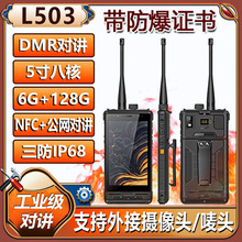 豪盾超高性价比5寸八核6GB+128GB北斗NFC公网对讲DMR对讲防爆手机