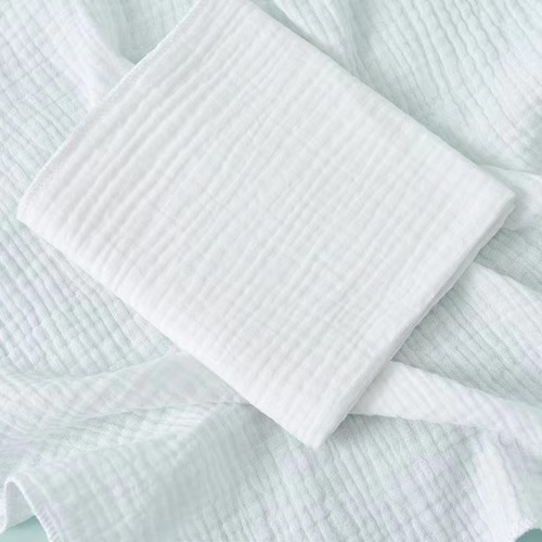 Dual-layer gauze baby diaper fold cotton candy infant anti-red butt diaper soft absorbent baby changing pad