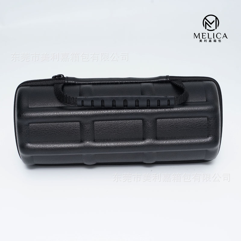 Venta directa de fábrica en stock caja de reloj de PU caja de reloj de EVA de 3 posiciones caja de reloj de colección profesional caja de Reloj portátil