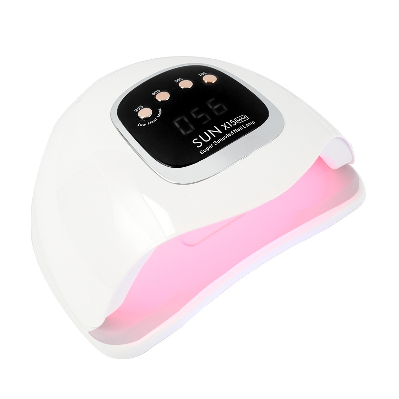 美甲光疗机X15max速干烤灯红光美甲光疗机指甲照灯烘干机不黑手