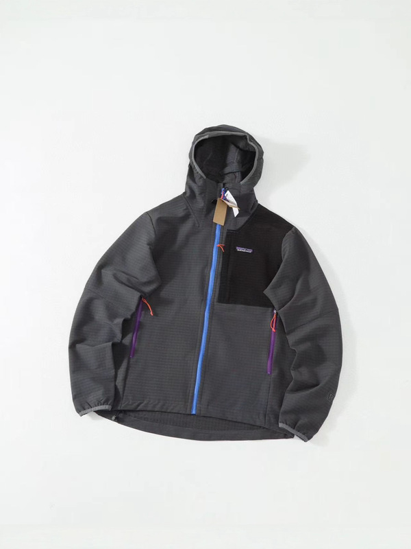 pata TechFace Hoody 运动户外防风软壳连帽拉链夹克外套开衫上衣|undefined