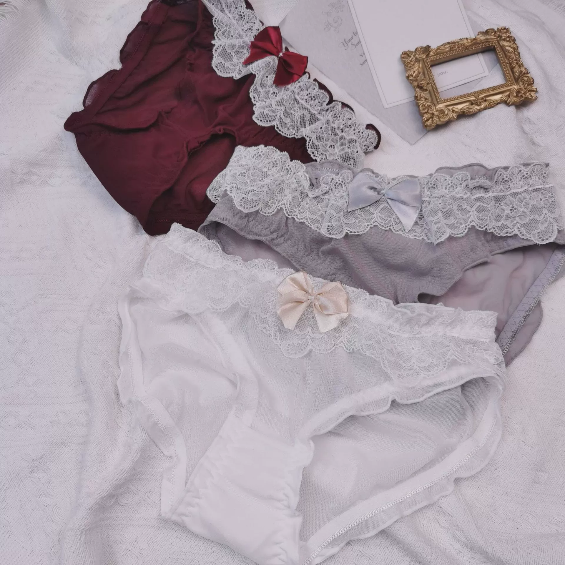 Очаровательные японские lace pants?