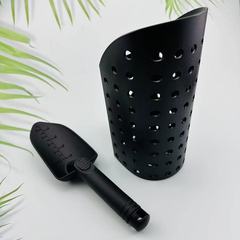 クロスボーダーsandスコップビーチ探知機宝探しビーチツール砂時計砂スプーンシャベル (2点セット)