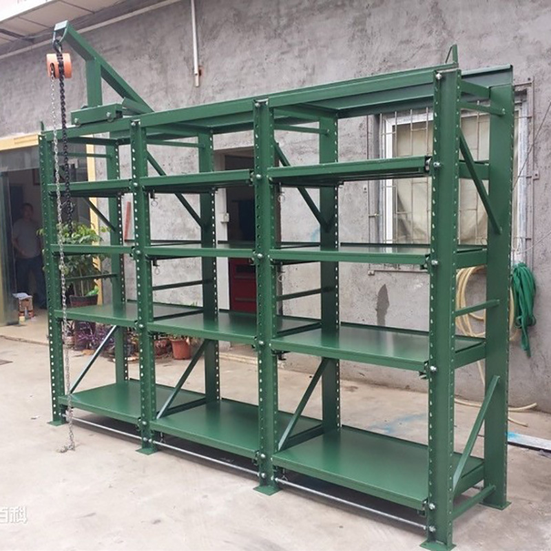 半開き引き出し式金型棚金型棚重倉庫棚棚多層金属工具棚|undefined