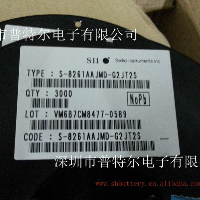 【原装现货】精工S-8261AAJMD-G2JT2S单节锂电池专用保护IC