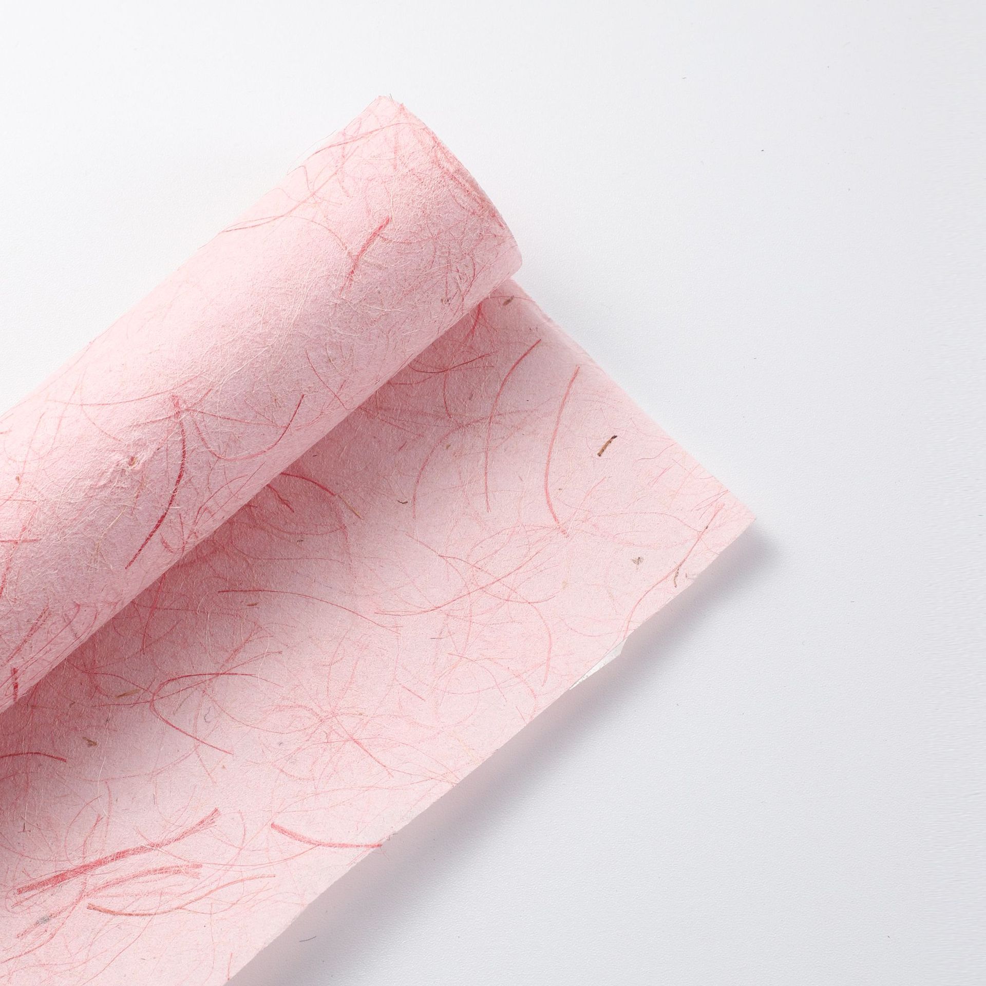 Papel de seda de lino floral al por mayor textura hecha a mano ramo de papel DIY material romántico minimalista floral papel de envoltura