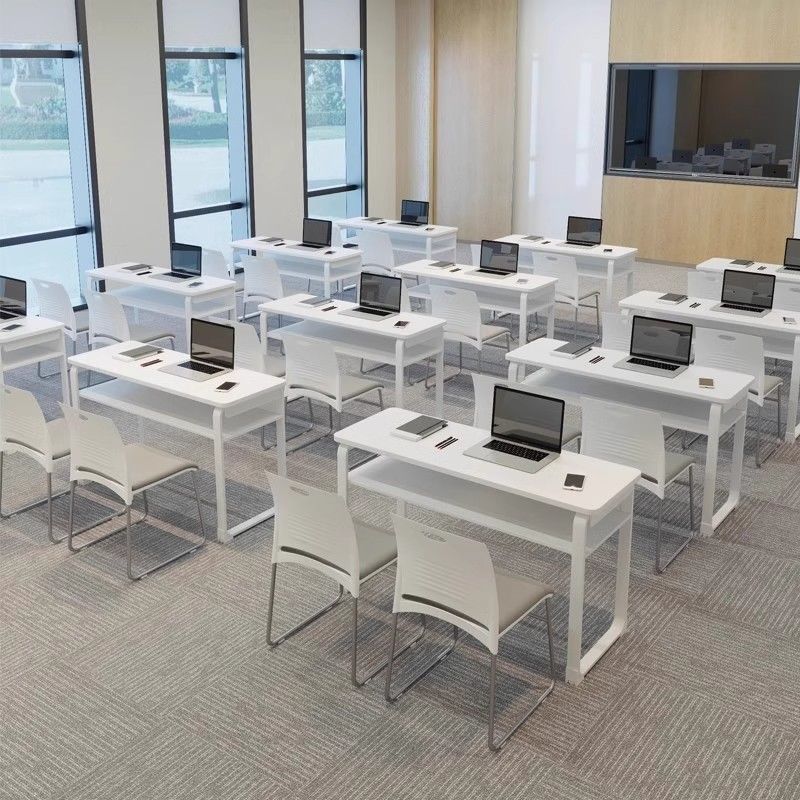 Training Desks and Chairs, Institutional Conference Tables, Long Staff Desks and Chairs, Simple Double Modern Desks, Combination Strip Tables