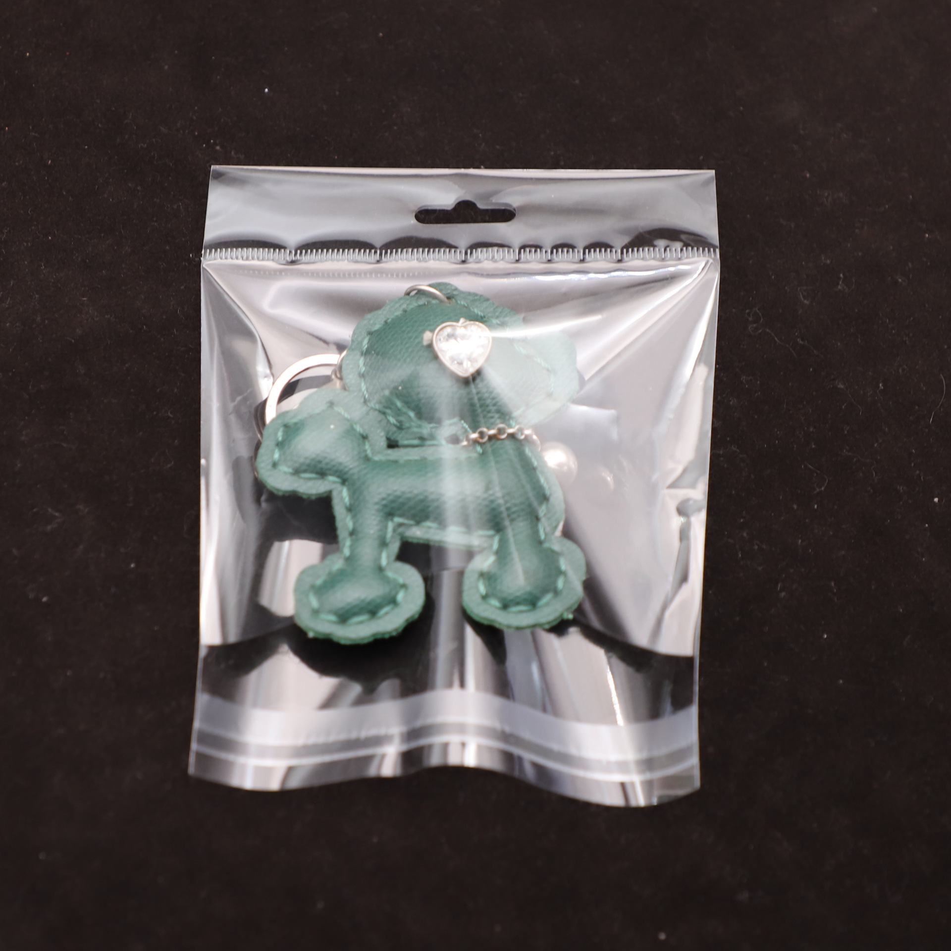 厂家批发迷你透明卡头OPP粘贴袋饰品挂件套纸卡美甲粉钻塑料袋