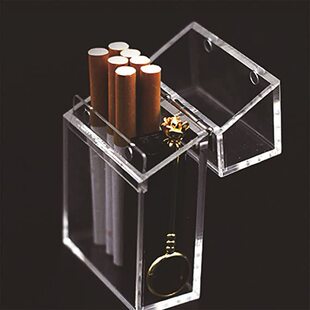 亚克力香烟盒透明 Portable Cigarette Box Retro Cigarette Case-阿里巴巴