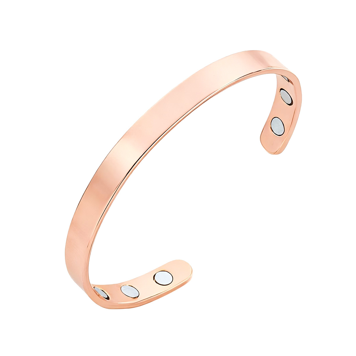Conjunto magnético superventas transfronterizo, anillos y pulseras ajustables brillantes de moda europea y americana para parejas image 14