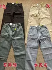 High-Quality B01 Hart B136 Washed Vintage Double-Knee Durable Workwear Logging Pants Long Pants Vibe Style