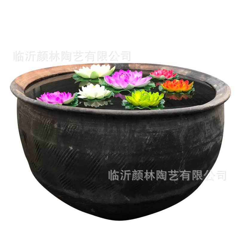 Spot de un metro de gran tanque gran gran tanque de patio gran gran tanque gran tanque de cerámica gran tanque de agua gran tanque de tierra tanque de loto gran tanque de peces