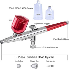 Airbrush kit with compressor