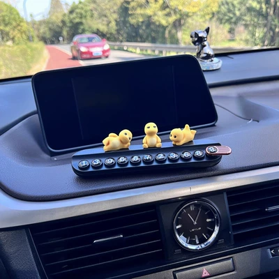 hide cute number plate, Nömrəli dayanma kartı - milk-dragon-3-a-set-stop-sign-black-free-aromatherapy-stick-traceless-glue