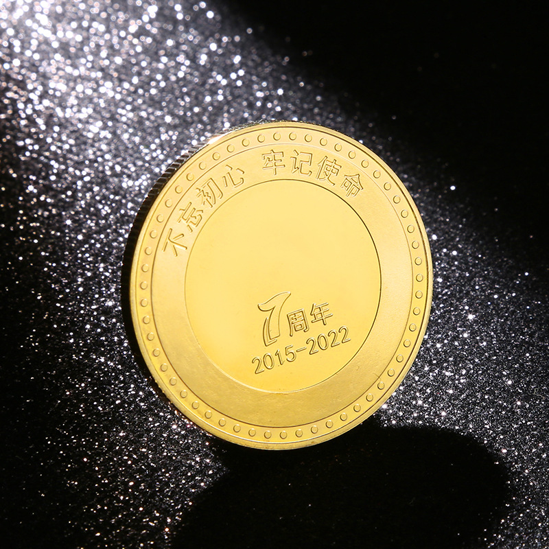 Monedas conmemorativas de guerreros de comercio exterior Museos de regalos de turismo Medalla conmemorativa Colección de regalos artesanal Medalla conmemorativa de oro