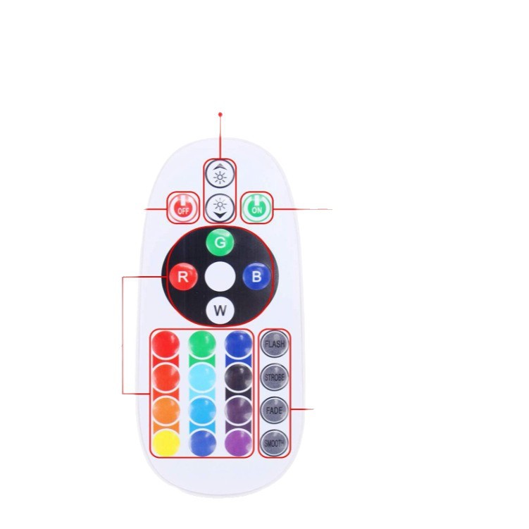 Luces empotradas en el suelo 6w9w12wRGBW, luces de inserción en el suelo, luces para paisajismo, iluminación RGB para árboles, focos, luces para césped. image 6