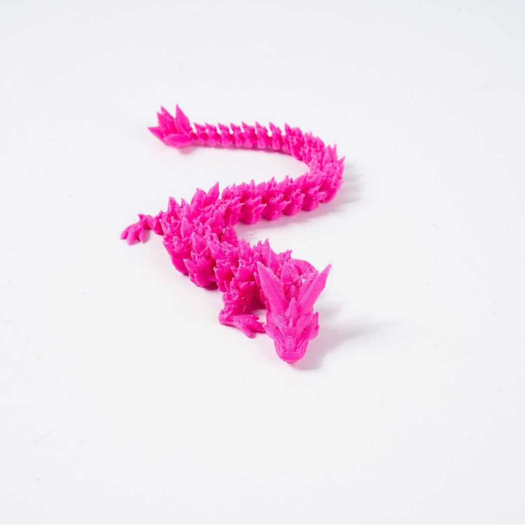 3D impresión de dragón adornos dragón cristal transfronterizo impresión 3D dragón China adornos dragón juguetes hechos a mano regalos de huevos de dragón al por mayor