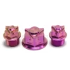 3-piece rose red