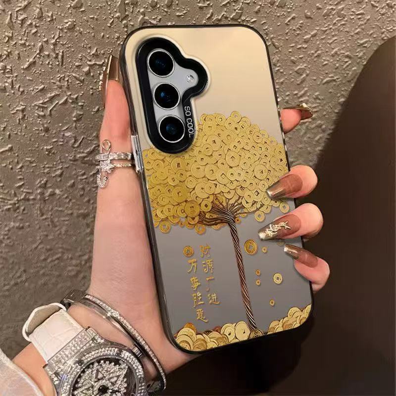 La nueva vaca de efectivo es adecuada para la caja del teléfono móvil Samsung Galaxy S25 Samsung S24ULTRA 21 Comercio exterior S23