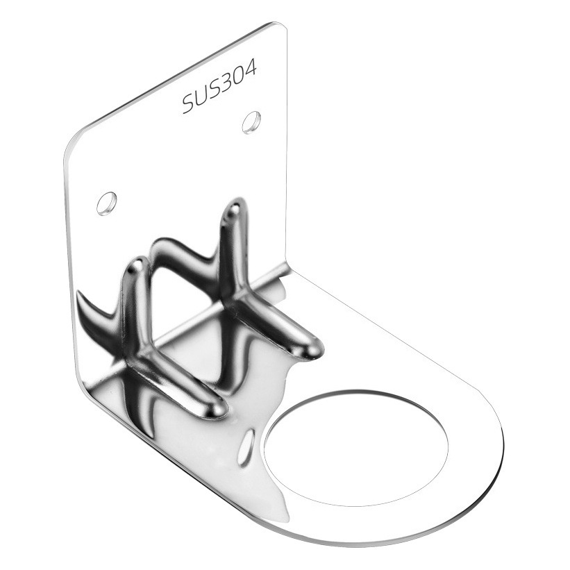 Shower gel hand sanitizer shampoo rack bathroom disinfectant wall hanging punch-free pendant 304 stainless steel