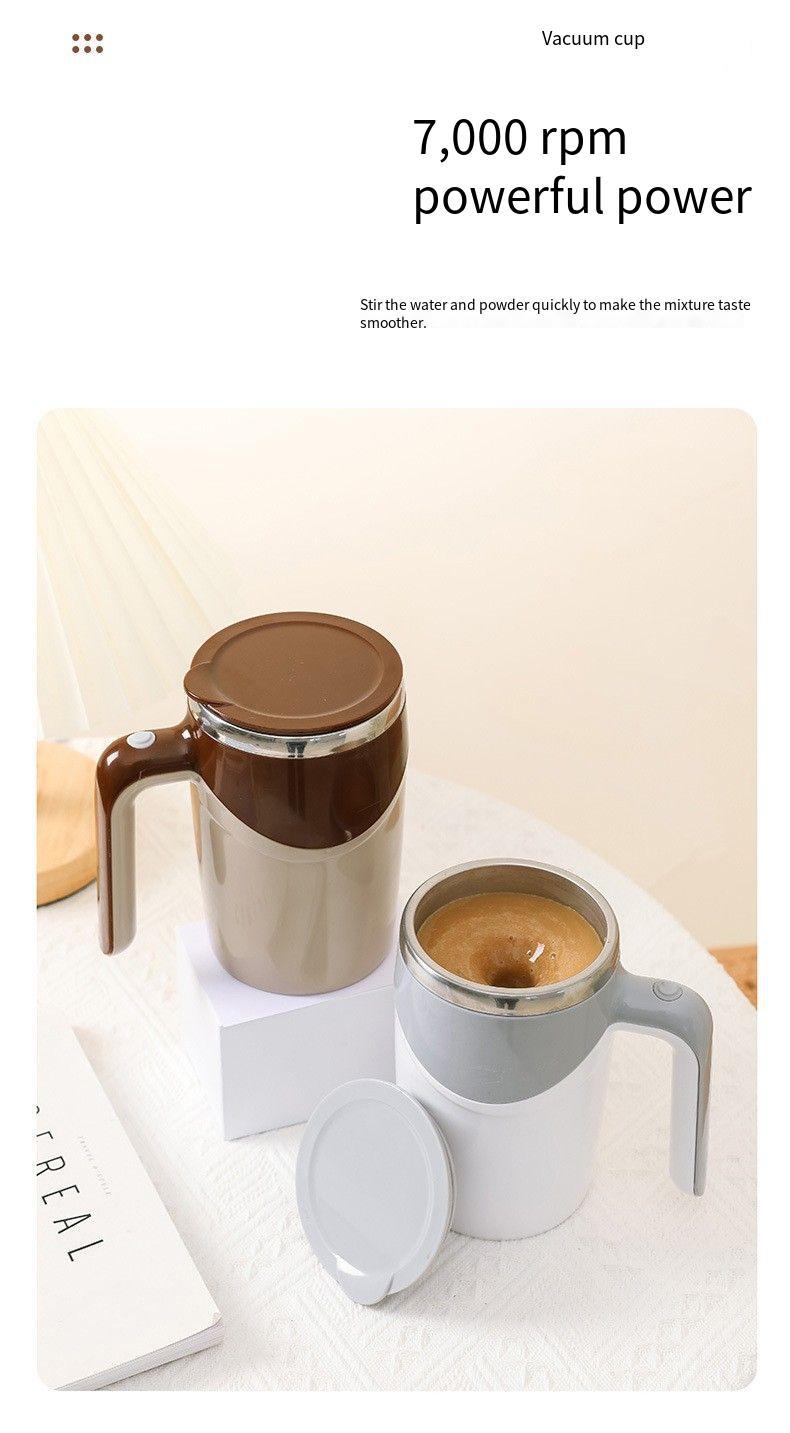 Háztartási keverőpohár mágneses töltésű keverőpohár kreatív ajándék csésze kávé keverőpálca csésze teljesen automatikus keverőpohár_voghion.com
