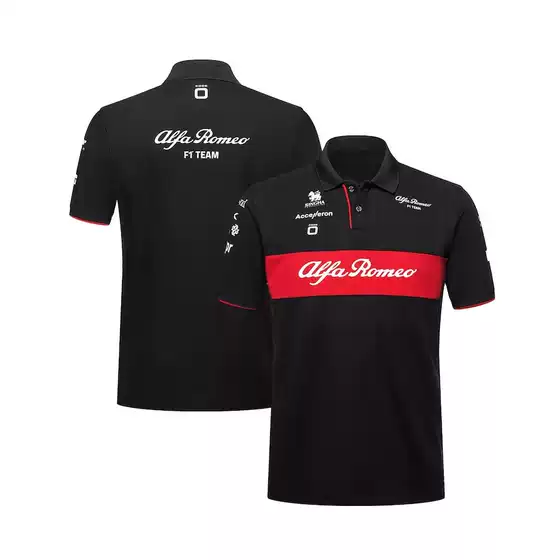 Cross-border racing new POLO shirt motorcycle suit mountain breathable quick-drying round neck short-sleeved POLO off-road shirt sunscreen