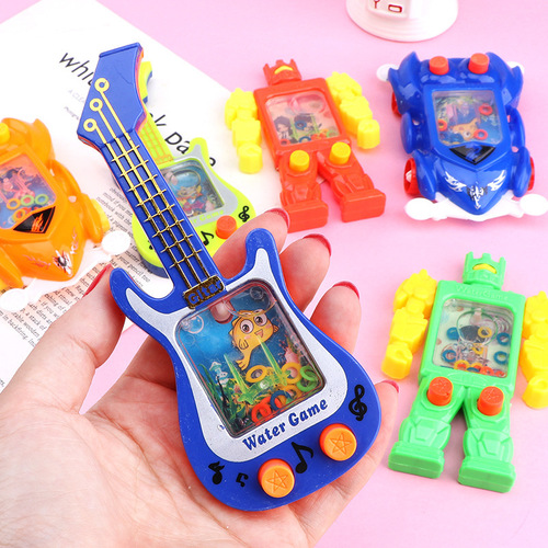 Robot mobile phone ring water machine childhood ring machine toy 80 children's game console student nostalgic gift