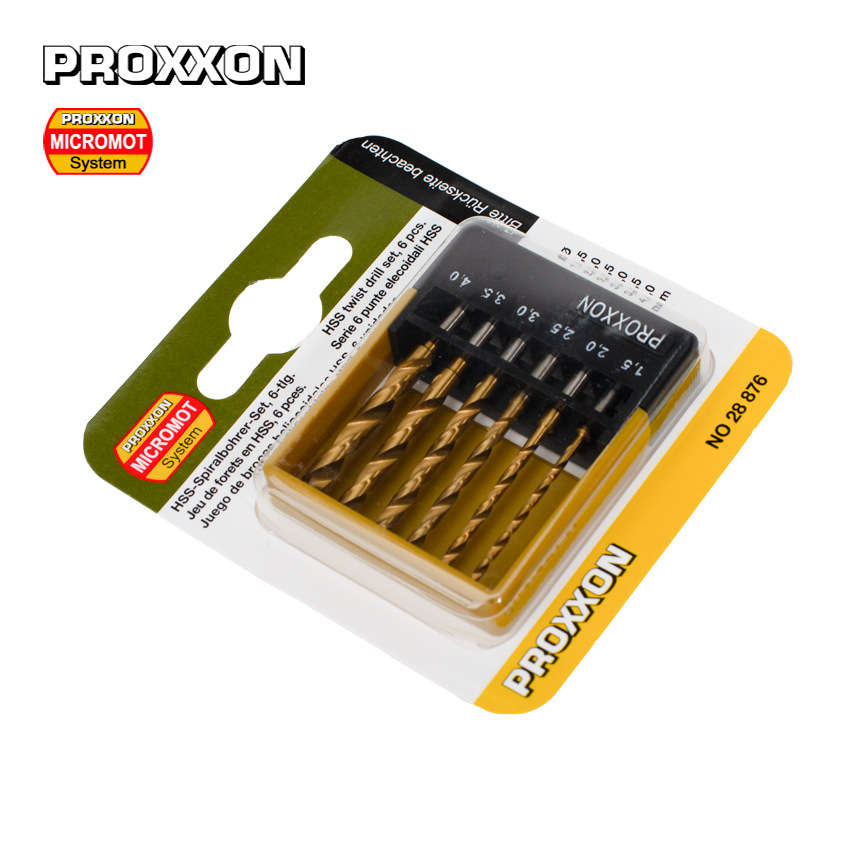 PROXXON,HSS 定心麻花钻头,No.28876