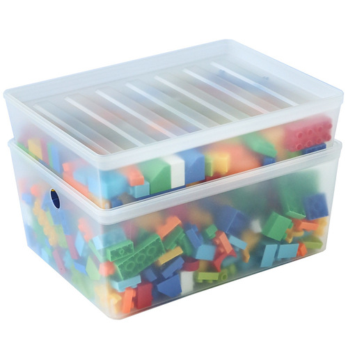 Large Particle LEGO Storage Box Children's Toy Storage Box Small Particle Block Parts Sorting Assembly Organizing Box Basket