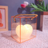 LED cute night light heart-shaped, decorations for bed, jewelry for St. Valentine's Day, Birthday gift