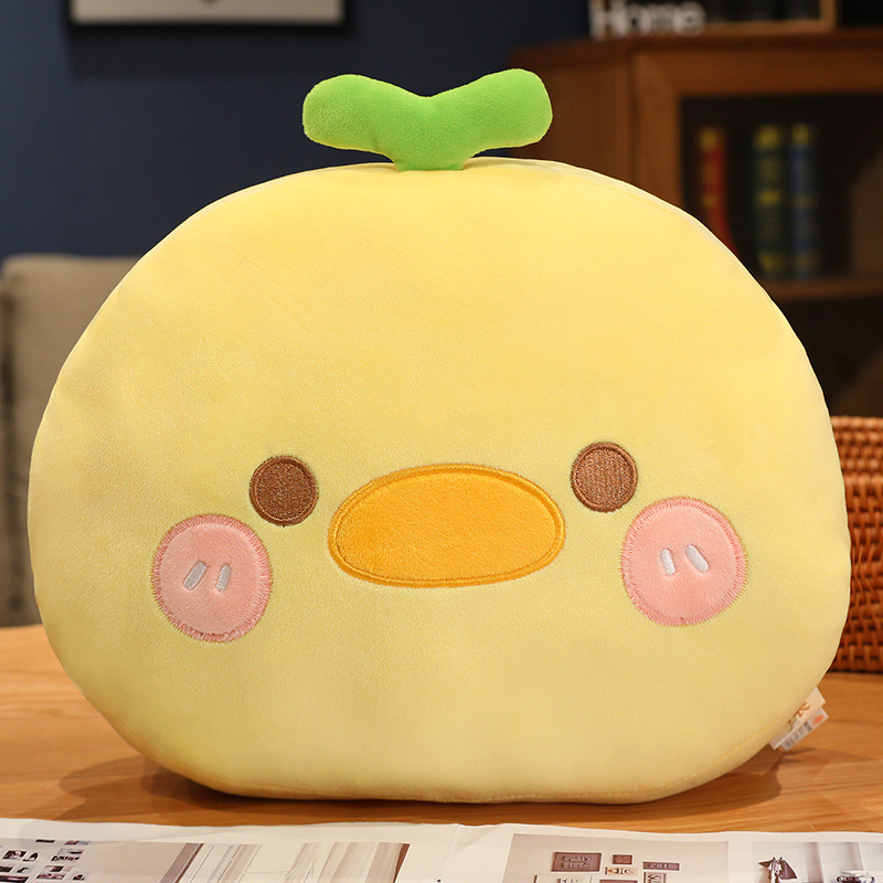 Calentador de mano almohada mano más caliente felpa juguete muñeca mano almohada siesta almohada estudiante dormir muñeca linda chica invierno