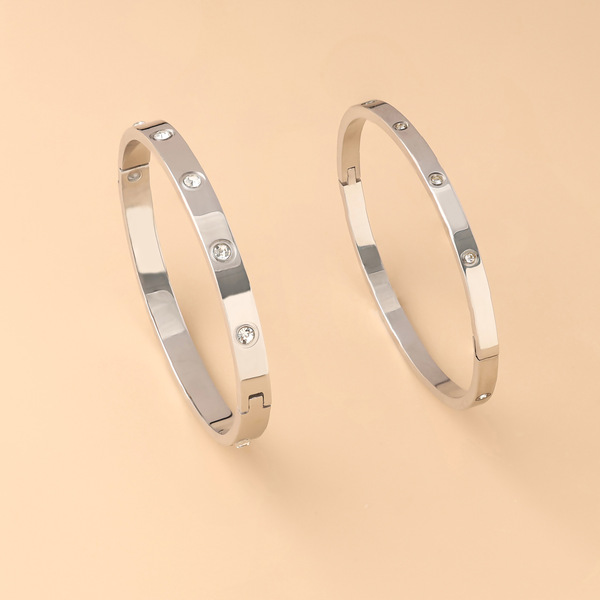Golden bracelet stainless steel