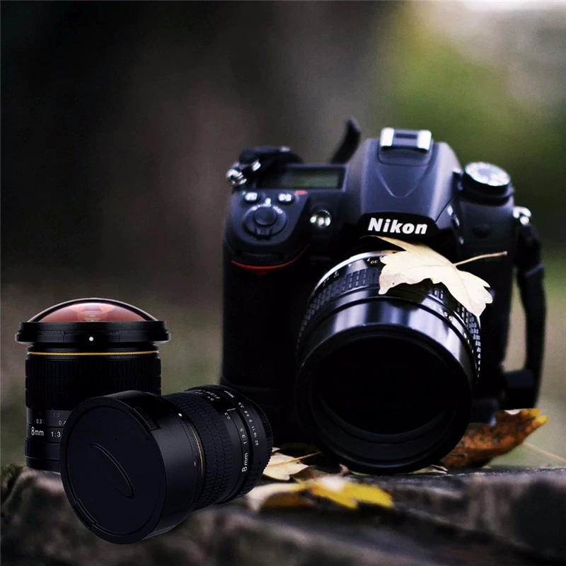 Nikon, очки, совместимый объектив, камера, 8 мм