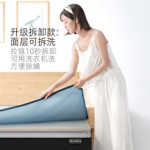 Orthopedic Eco-Friendly Coconut Fiber Mattress with Independent Pocket Springs, Customizable for Elderly and Children, Washable, Factory Direct Sale