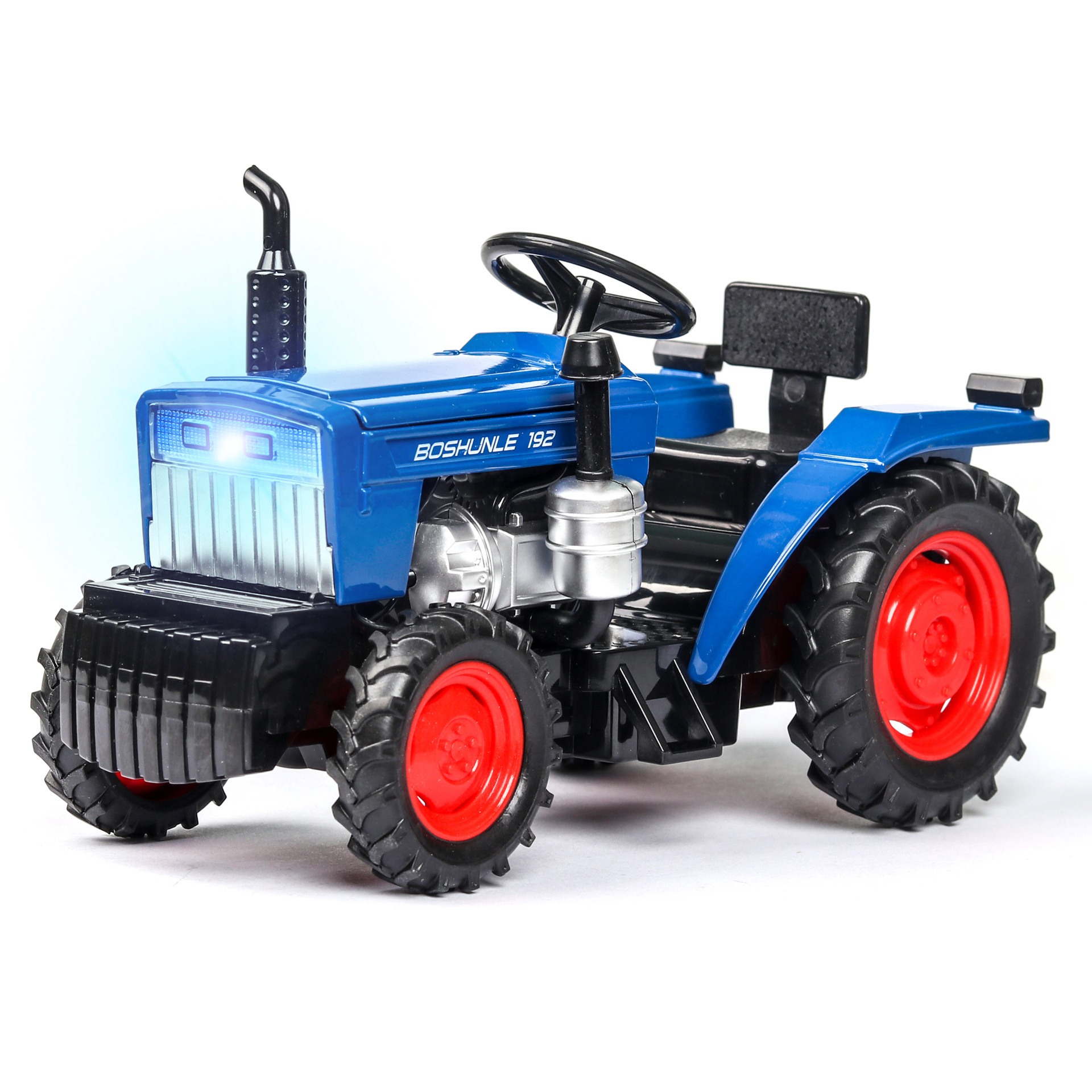 (Kit) 1:32 Scale Farm-Specific Tractor Sound and Light Opening Children's Toy Alloy Car Model Wholesale