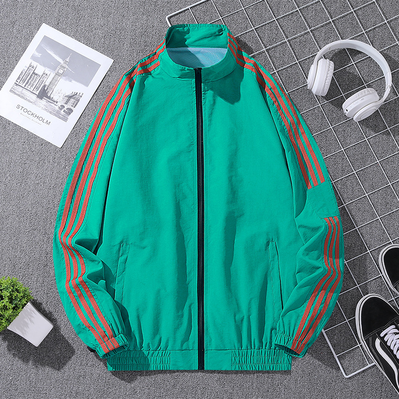 Autumn Casual Jacket Men's Sportswear Boys' Trendy Spring and Autumn Jacket Men's Korean Style Top Workwear