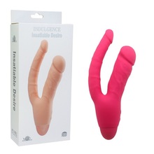 昊驰 阿芙拉 USB充电双头震动女用自慰按摩棒 双龙探春 vibrator