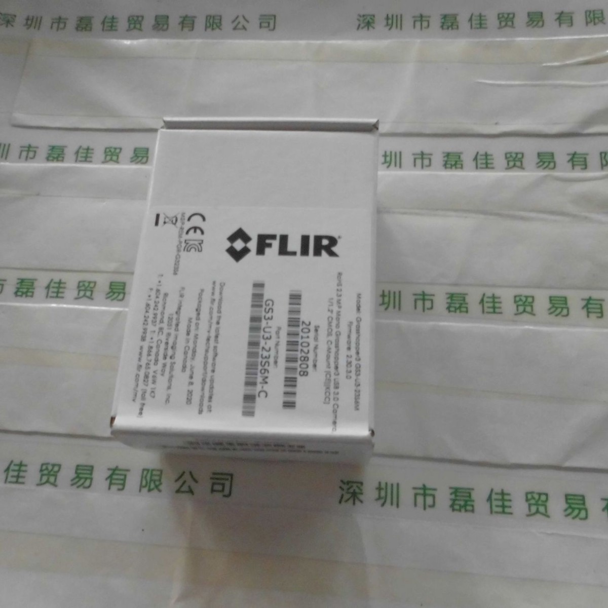 工业相机     FLIR菲力尔     GS3-U3-23S6M-C