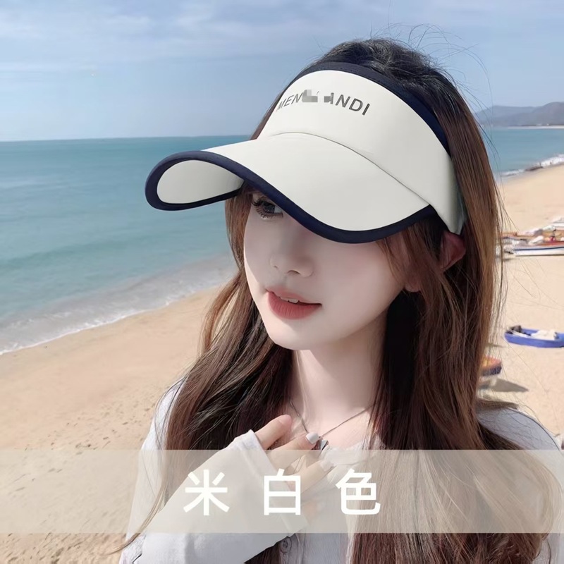 女性用ラップアラウンド大きなつばの日焼け止め帽子、夏の紫外線防止中空トップサンハット、サイクリングフェイスカバーアイスシルクサンハット|undefined