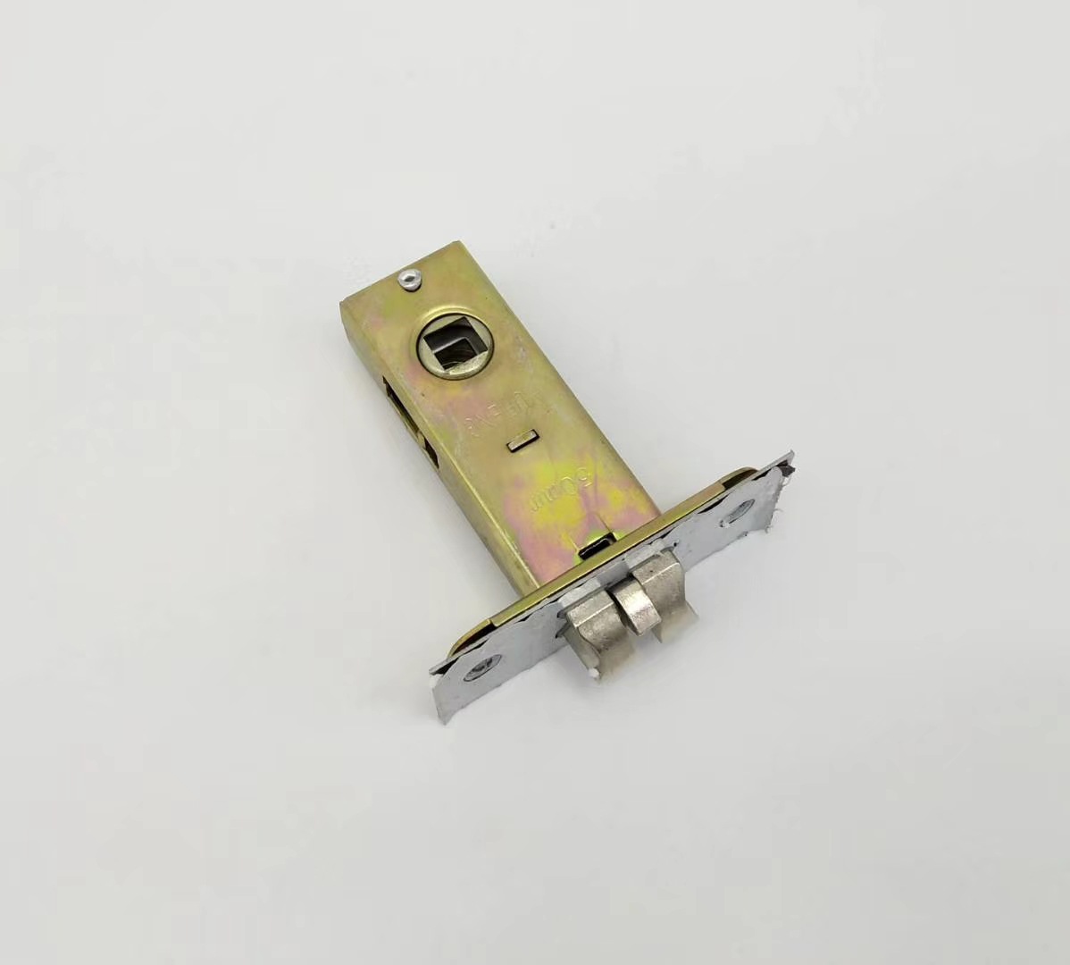 Cerradura de la puerta del baño cerradura de la puerta de aleación de aluminio cerradura de la manija de lengua única cerradura de la puerta de vidrio de la cocina del baño Baño cerradura de la puerta