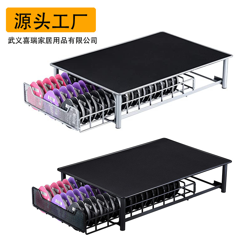 Xirui Tassimo café cápsula cajón de almacenamiento caja de almacenamiento de hierro máquina de café base puede contener 60 cápsulas