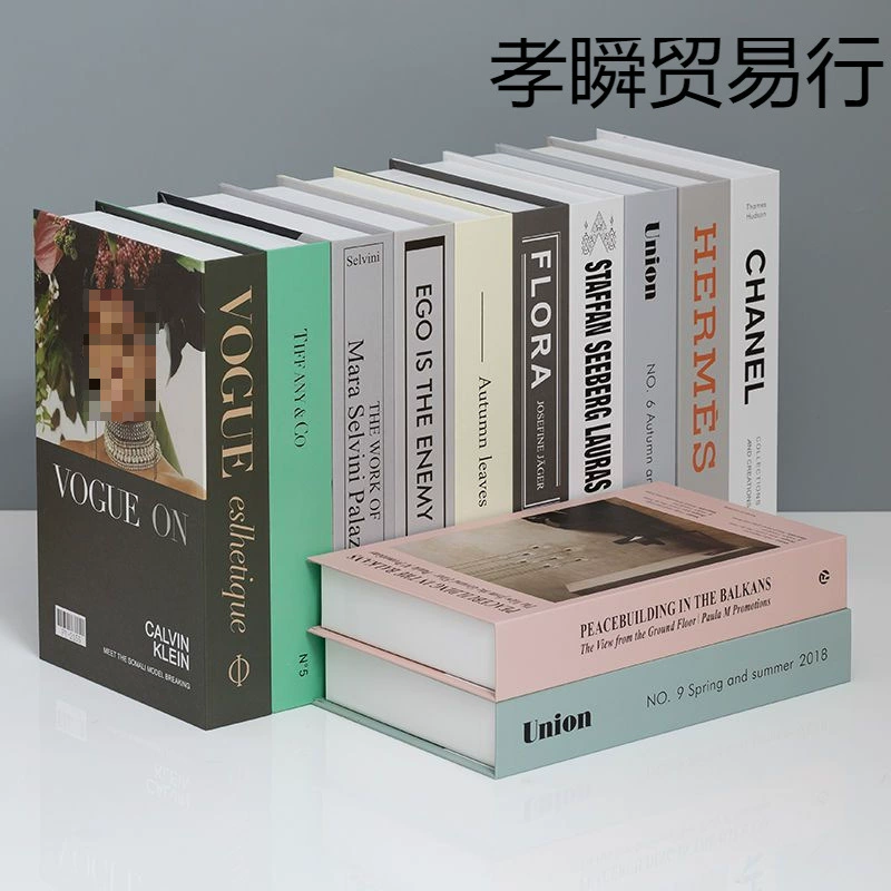 Фальшивая книжная украшение можно открыть книжный короб декор настенная полка реквизит книжная полка модель творческая Анжин